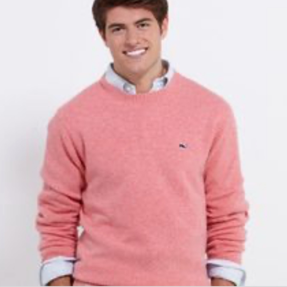 Vineyard Vines lama wool crew neck sweater